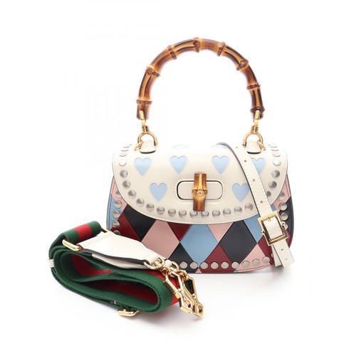 Borsa tracolla gucci bamboo - borsa,