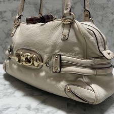 Gucci Horsebit Bamboo Tote Bag