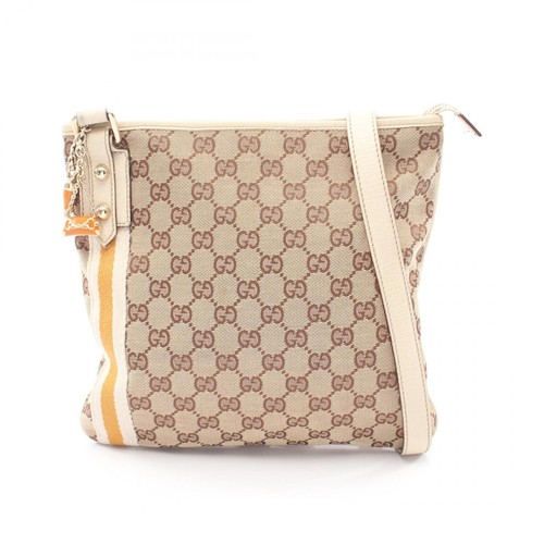 Borsa tracolla gucci tela - a, gg