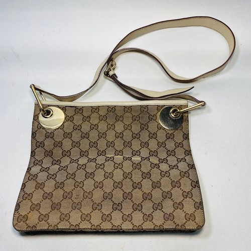Gucci borsa tracolla tela - gucci,