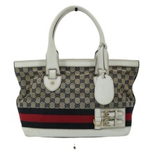 Borsa Tote Gucci Heritage Blu