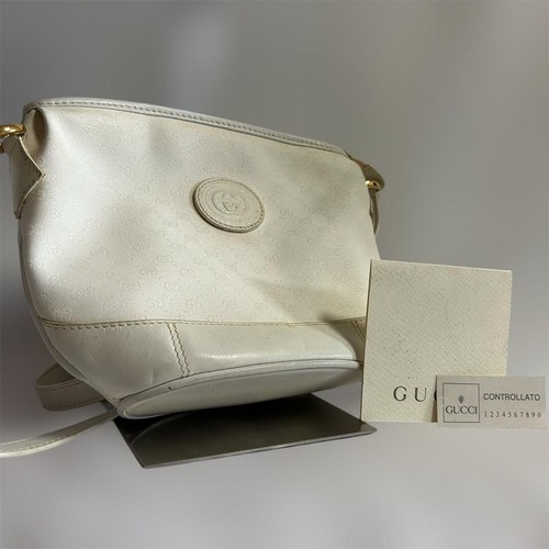 Borsa tracolla gucci pvc - a,